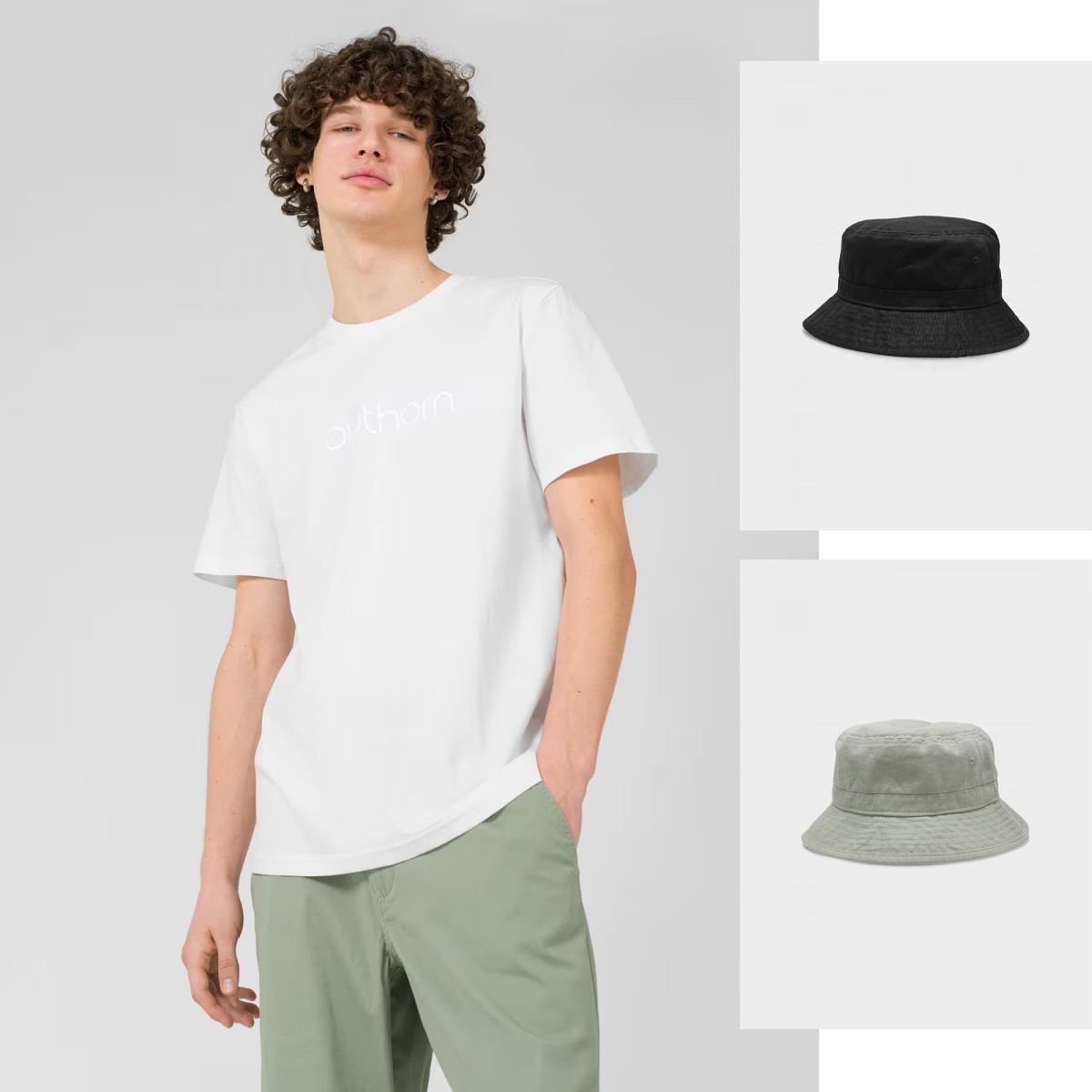 Bucket hat męski - produkty marki Outhorn.