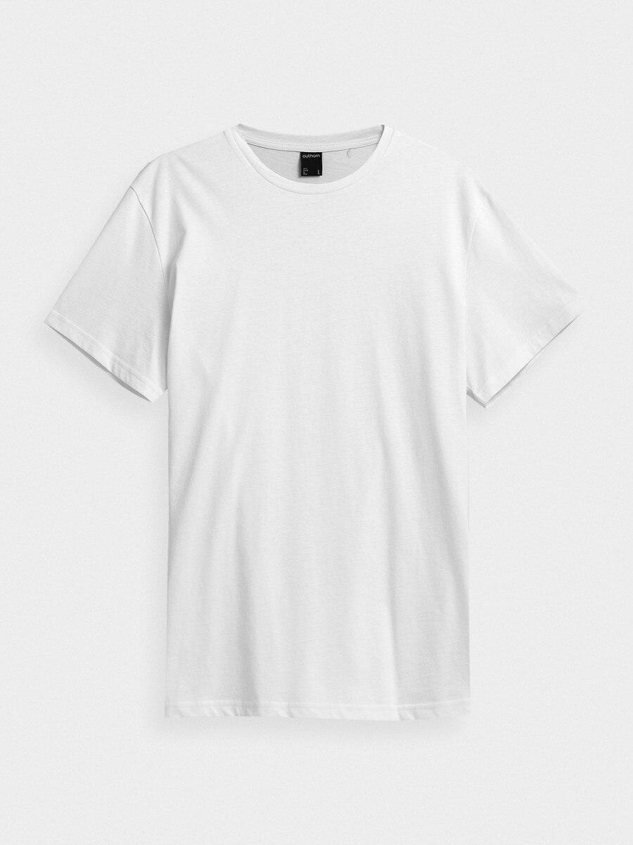  T-shirt z nadrukiem męski  Biały 3