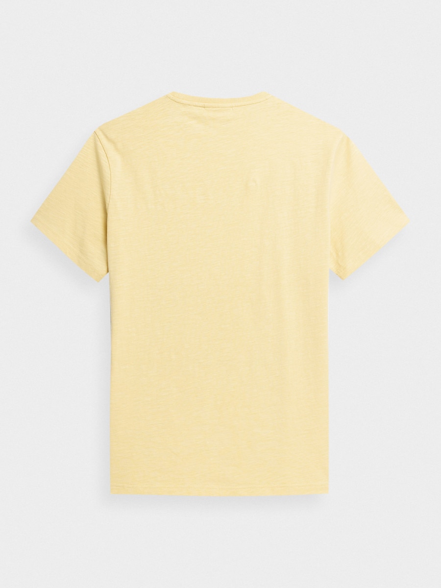 OUTHORN T-shirt z nadrukiem męski Limonka 5