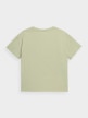OUTHORN T-shirt z nadrukiem damski Jasna zieleń 4