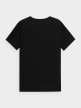 OUTHORN T-shirt z nadrukiem męski Głęboka czerń 4