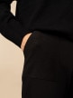 OUTHORN Spodnie dresowe męskie - czarne Głęboka czerń 3
