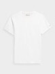 OUTHORN T-shirt gładki męski - biały Biały 5