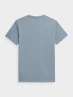 OUTHORN T-shirt gładki męski - niebieski Niebieski 5