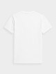 OUTHORN T-shirt z nadrukiem męski - biały Biały 6