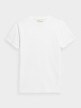 OUTHORN T-shirt z nadrukiem męski - biały Biały 5