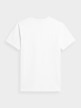 OUTHORN T-shirt z nadrukiem męski - biały Biały 7