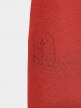 OUTHORN Spodnie dresowe damskie - czerwone Ciemna czerwień 6