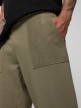 OUTHORN Spodnie dresowe męskie - oliwkowe/khaki Khaki 3