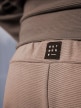 OUTHORN Spodnie dresowe w prążki męskie - brązowe Brąz 3