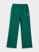 OUTHORN Szerokie spodnie dresowe damskie - zielone Ciemna zieleń 6