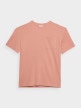 OUTHORN T-shirt gładki męski - pomarańczowy Pomarańcz 5