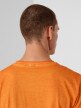  T-shirt gładki męski Pomarańcz 3