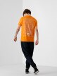 Tshirt z nadrukiem męski  Pomarańcz
