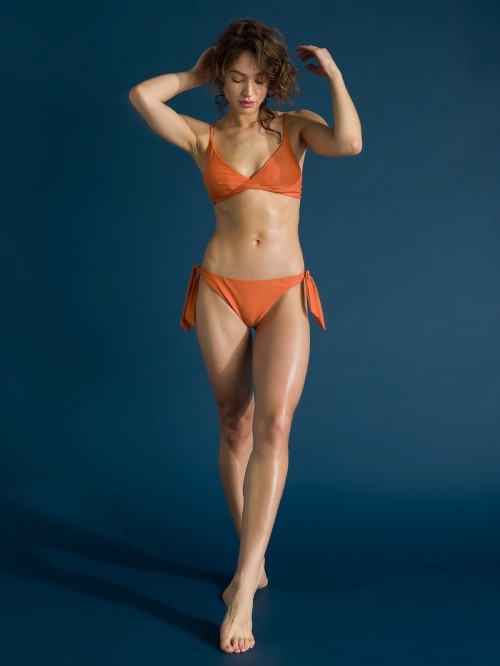 Dół od bikini - pomarańczowy