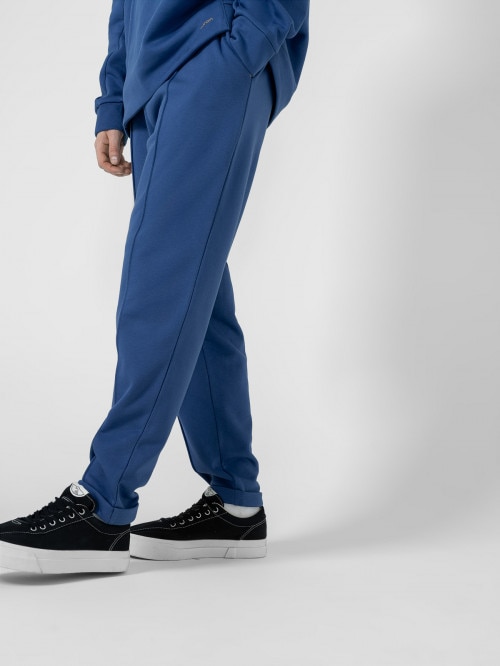 Spodnie dresowe męskie - niebieskie