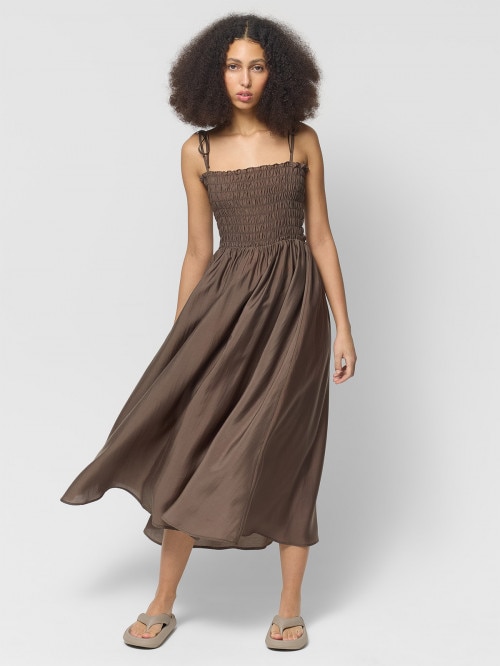 OUTHORN Midi dress with lyocell